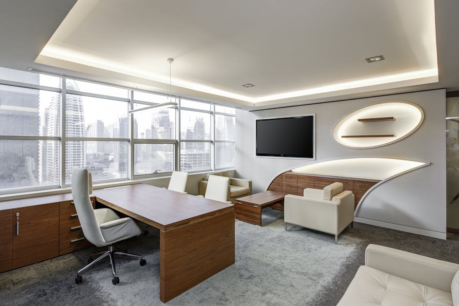 Modern professional workspace